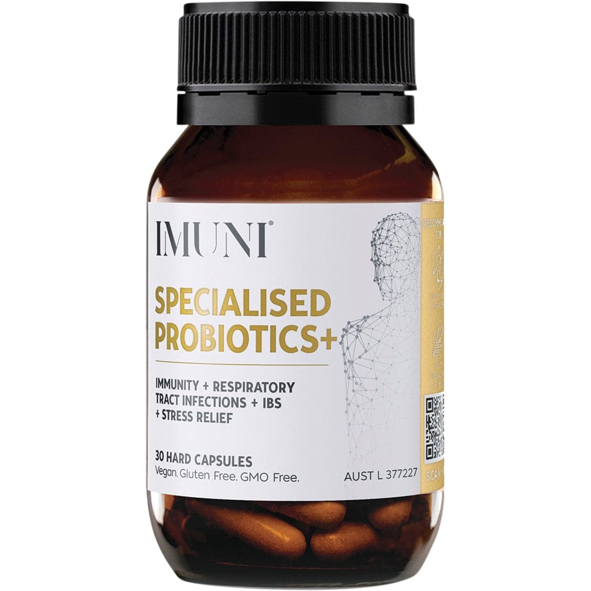 Thumbnail IMUNI Specialised Probiotics+ 30 Capsules