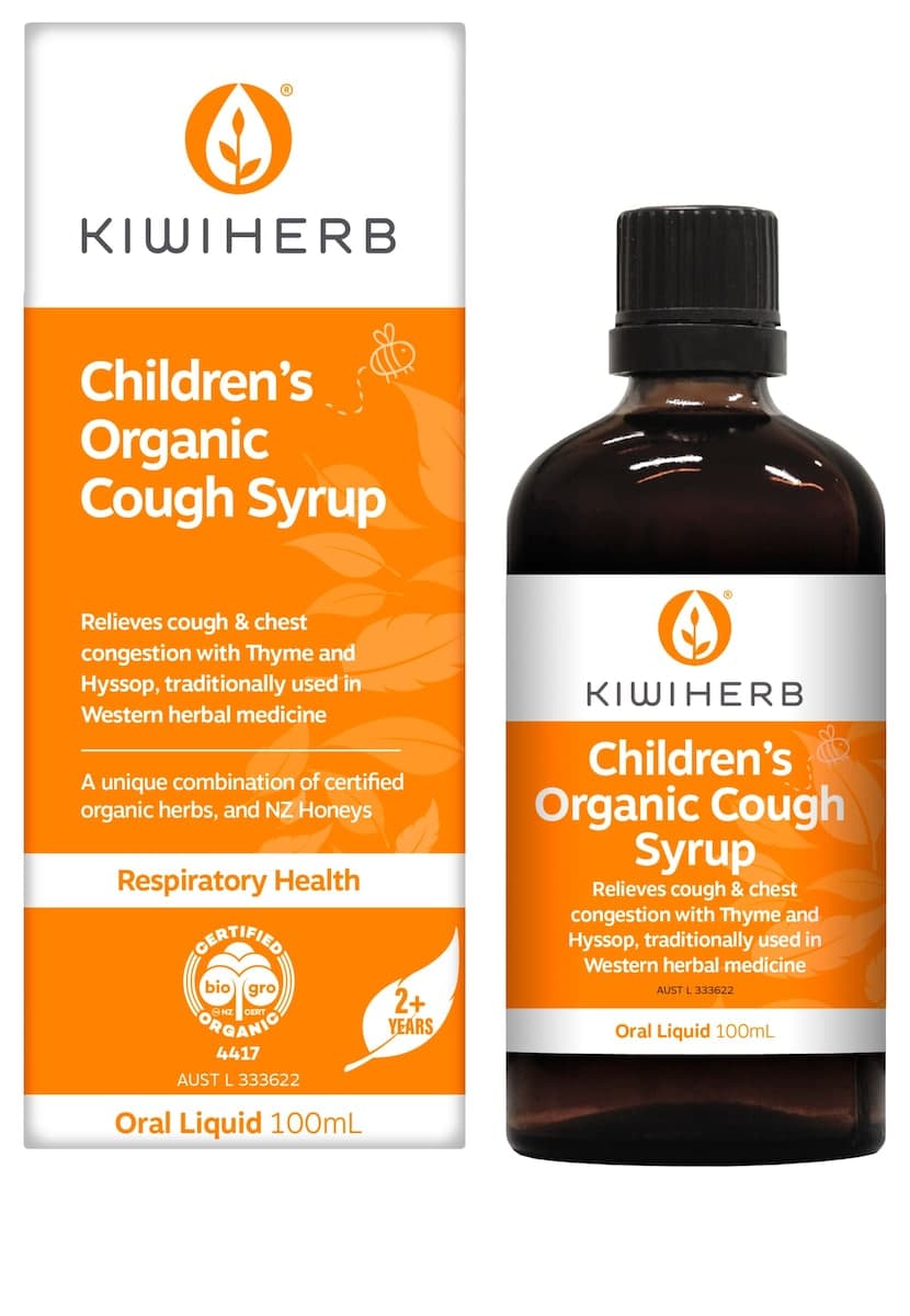 Thumbnail Kiwiherb Childrens Organic Cough Syrup 100ml