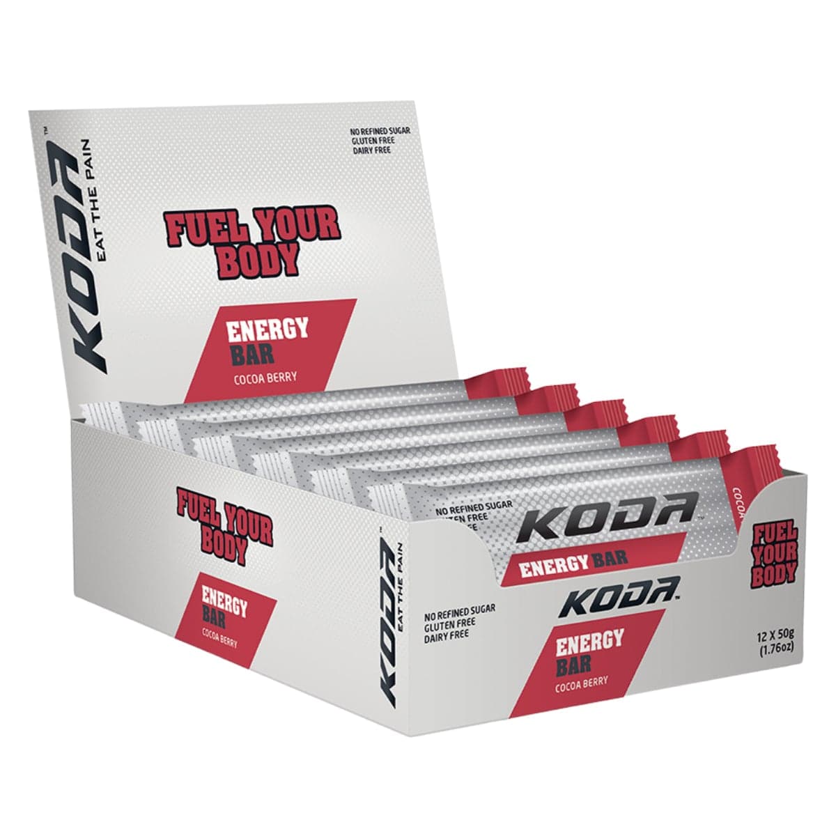 Thumbnail Koda Energy Bar Cocoa Berry 12 x 50g