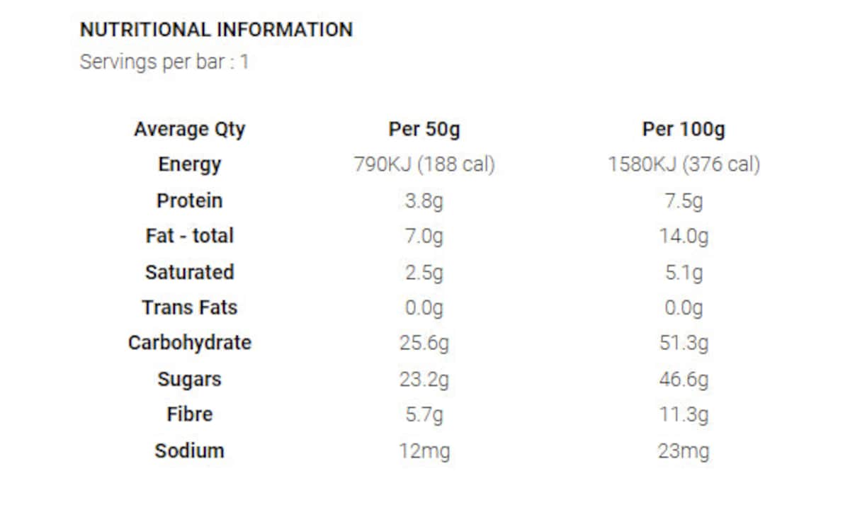 Thumbnail Koda Energy Bar Cocoa Berry 12 x 50g