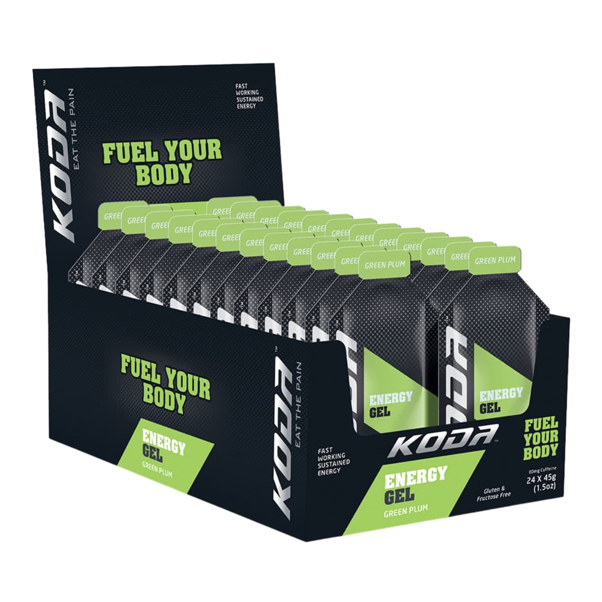 Thumbnail Koda Energy Gel Green Plum 24 x 45g