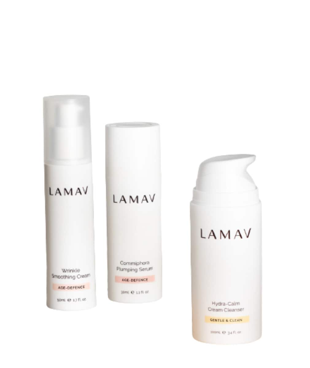 Thumbnail LAMAV Age Defence Organic Skincare Essentials 3 Pack