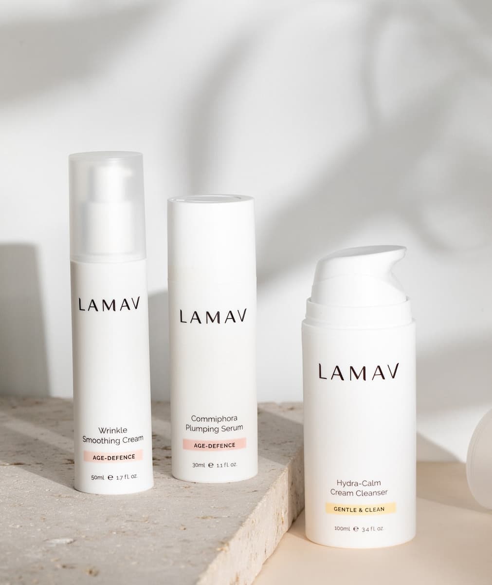 Thumbnail LAMAV Age Defence Organic Skincare Essentials 3 Pack