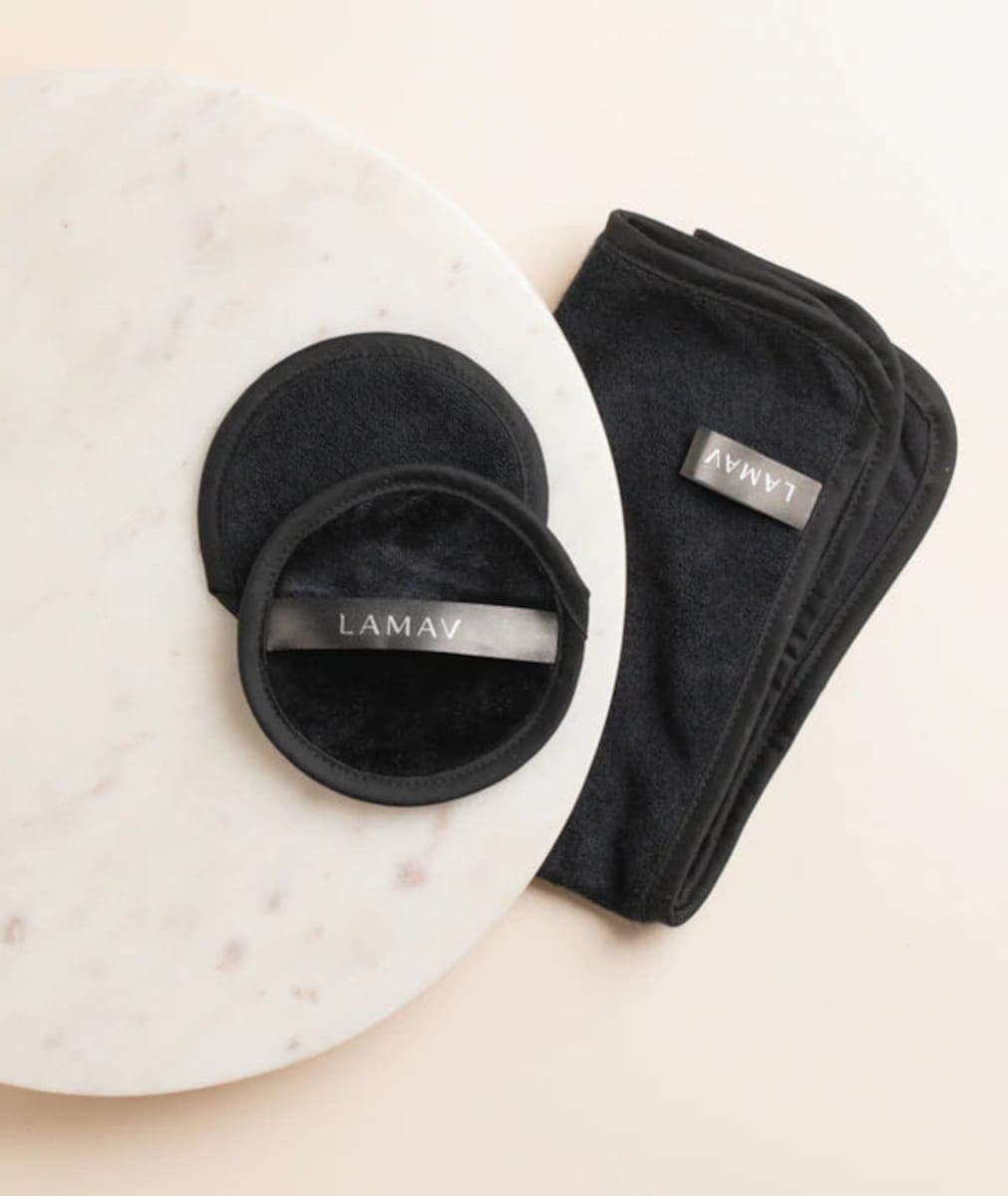 Thumbnail LAMAV Reusable Bamboo Cleansing Cloth & Makeup Remover Wipes