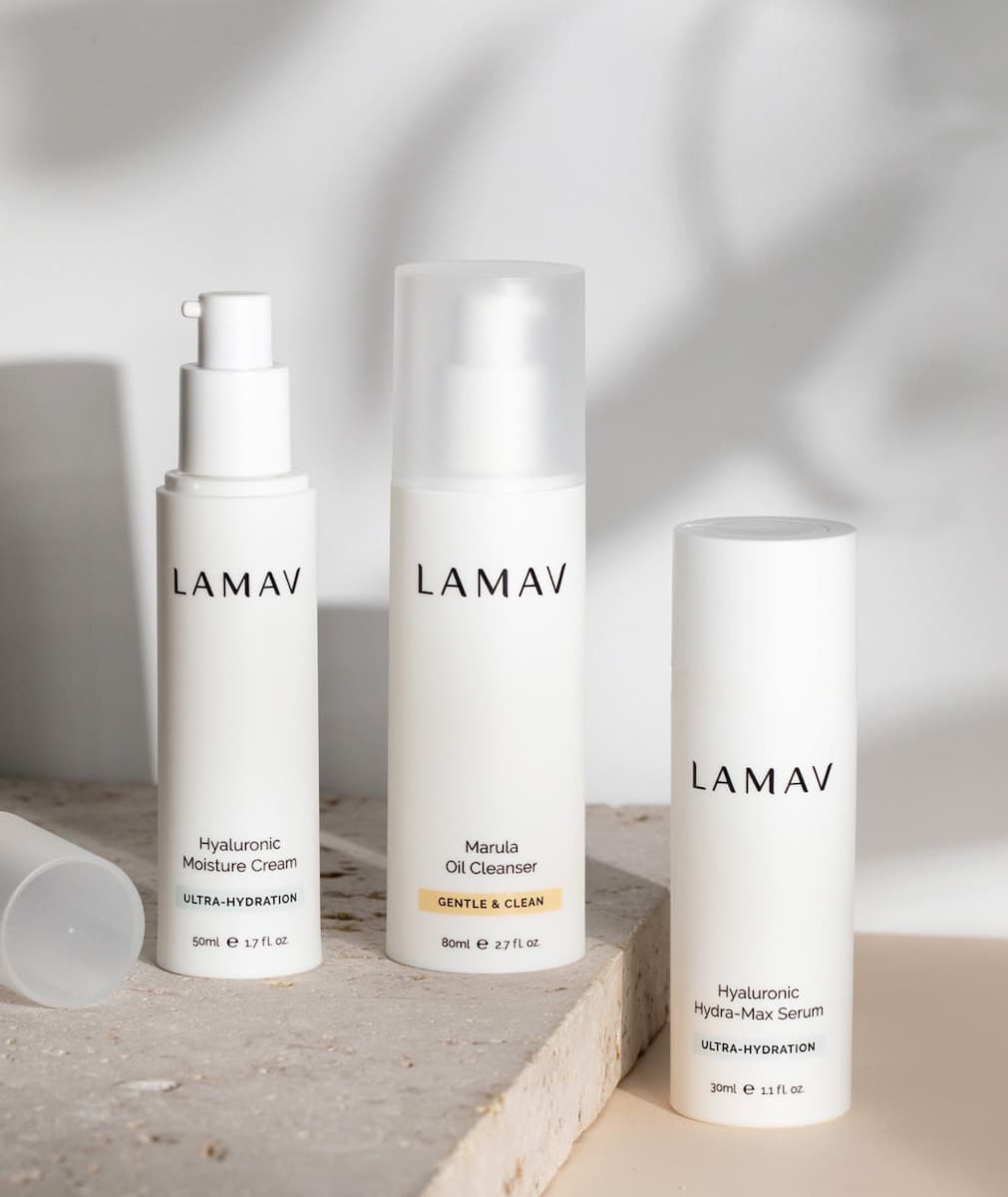 Thumbnail LAMAV Organic Skincare Essentials Hydration 3 Pack