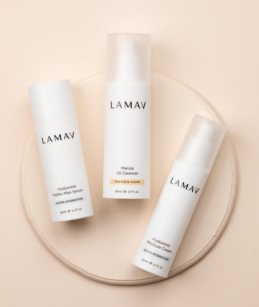 Thumbnail LAMAV Organic Skincare Essentials Hydration 3 Pack