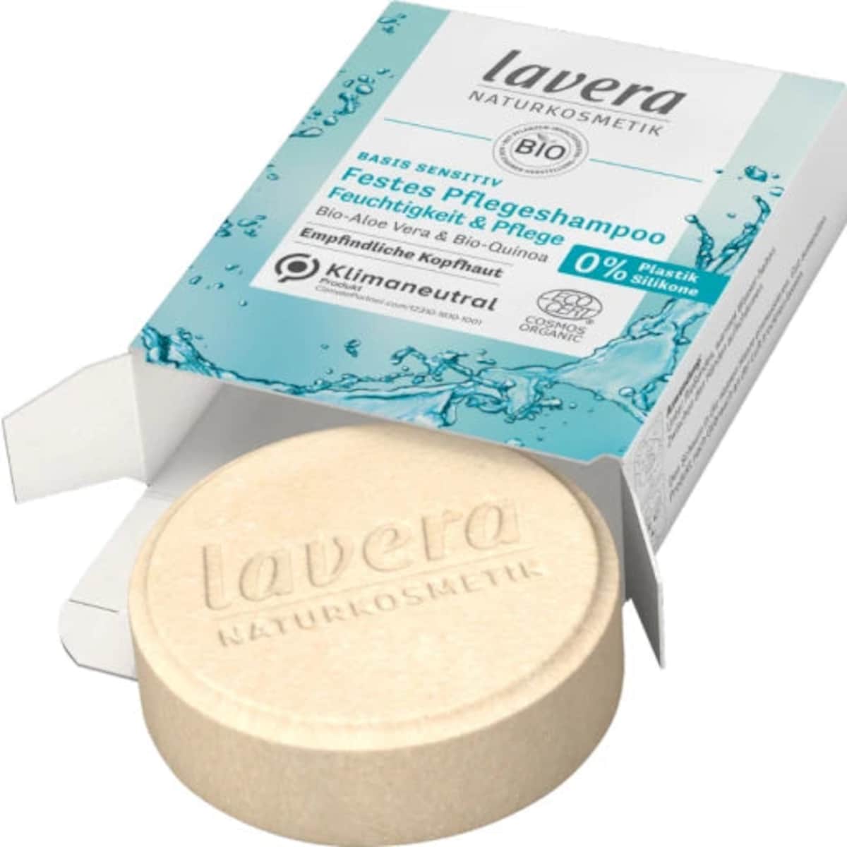 Thumbnail Lavera Basis Sensitive Shampoo Bar Moisture & Care 50g