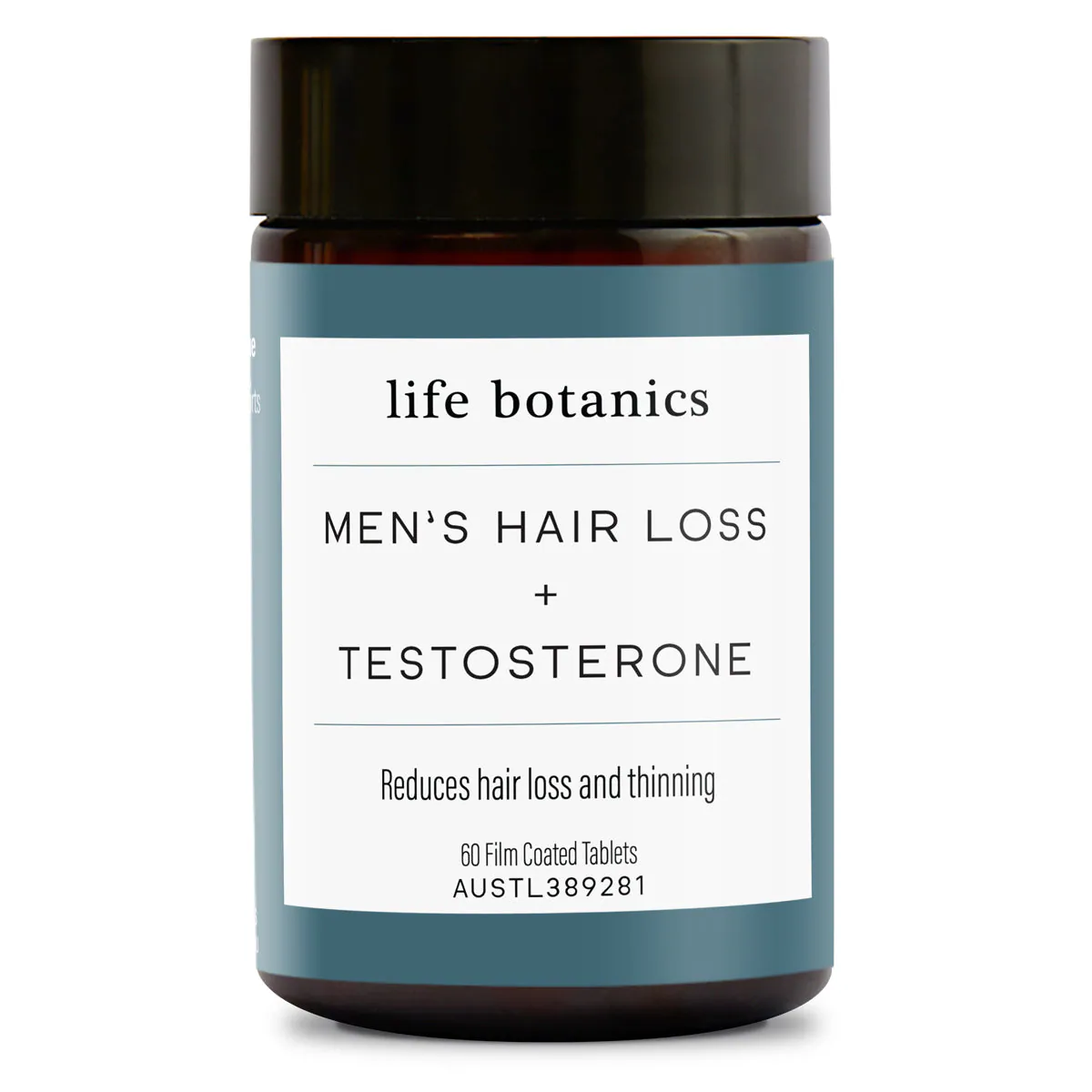 Thumbnail Life Botanics Men's Hair Loss + Testosterone 60 Tablets