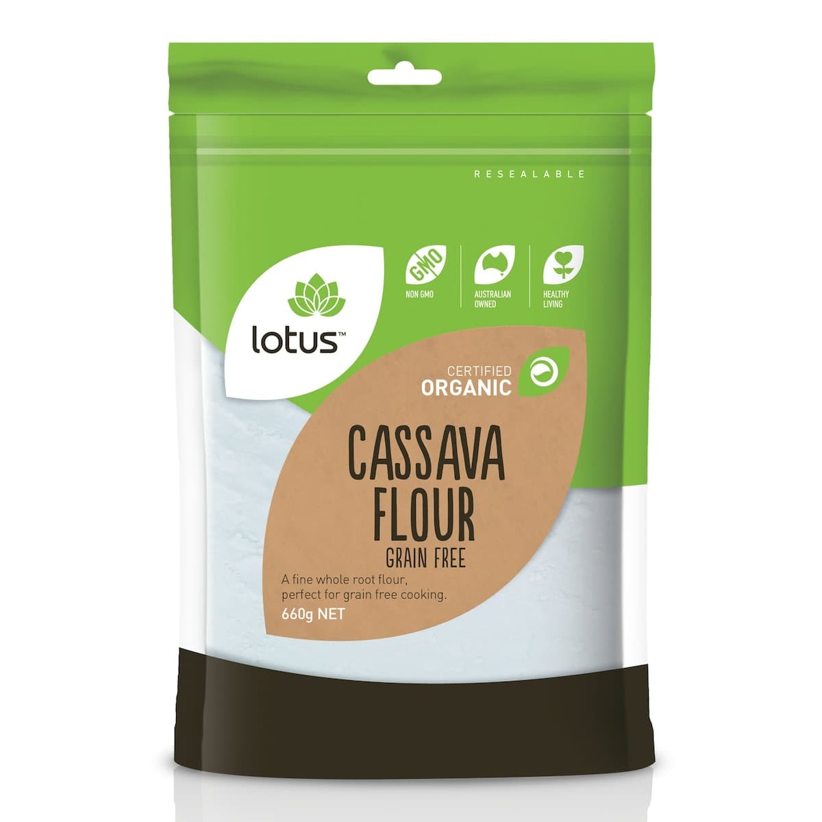 Thumbnail Lotus Organic Cassava Flour 660g