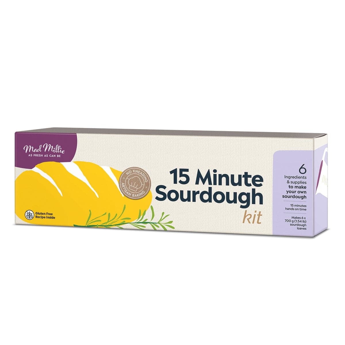 Thumbnail Mad Millie 15 Minute Sourdough Kit