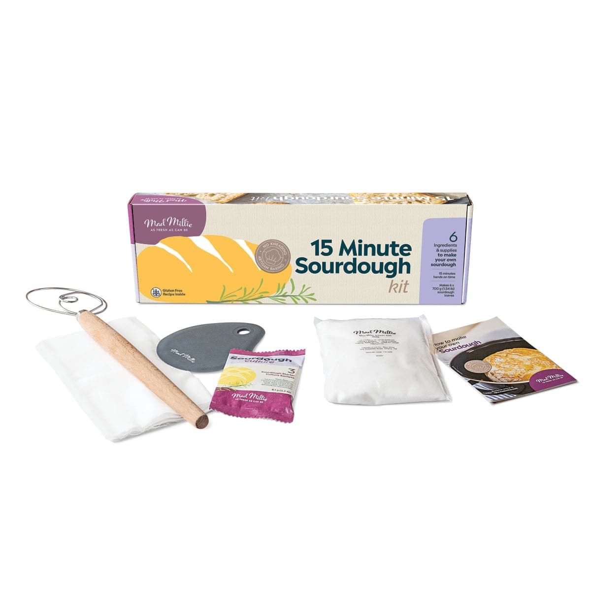 Thumbnail Mad Millie 15 Minute Sourdough Kit