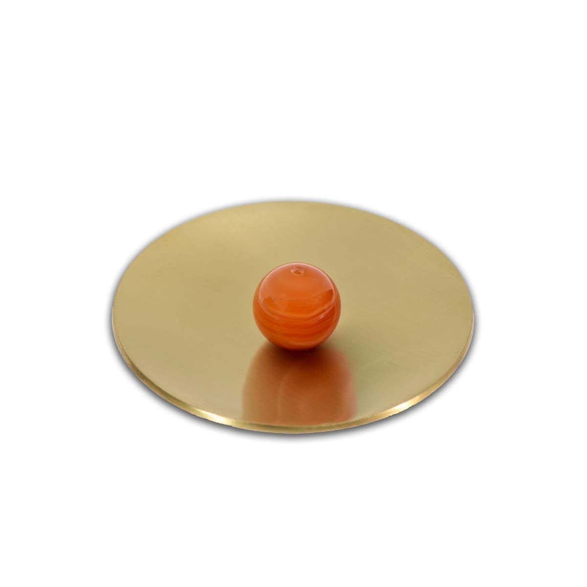 Thumbnail Maho Hoseki Mari Crystal Incense Burner Carnelian