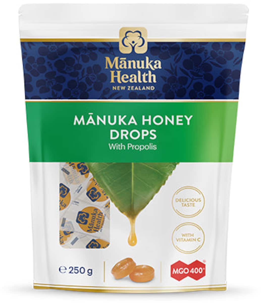 Thumbnail Manuka Health MGO 400+ Manuka Honey Drops Propolis 250g
