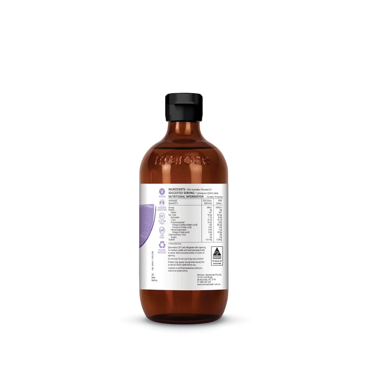 Thumbnail Melrose Australian Flaxseed Oil 200ml