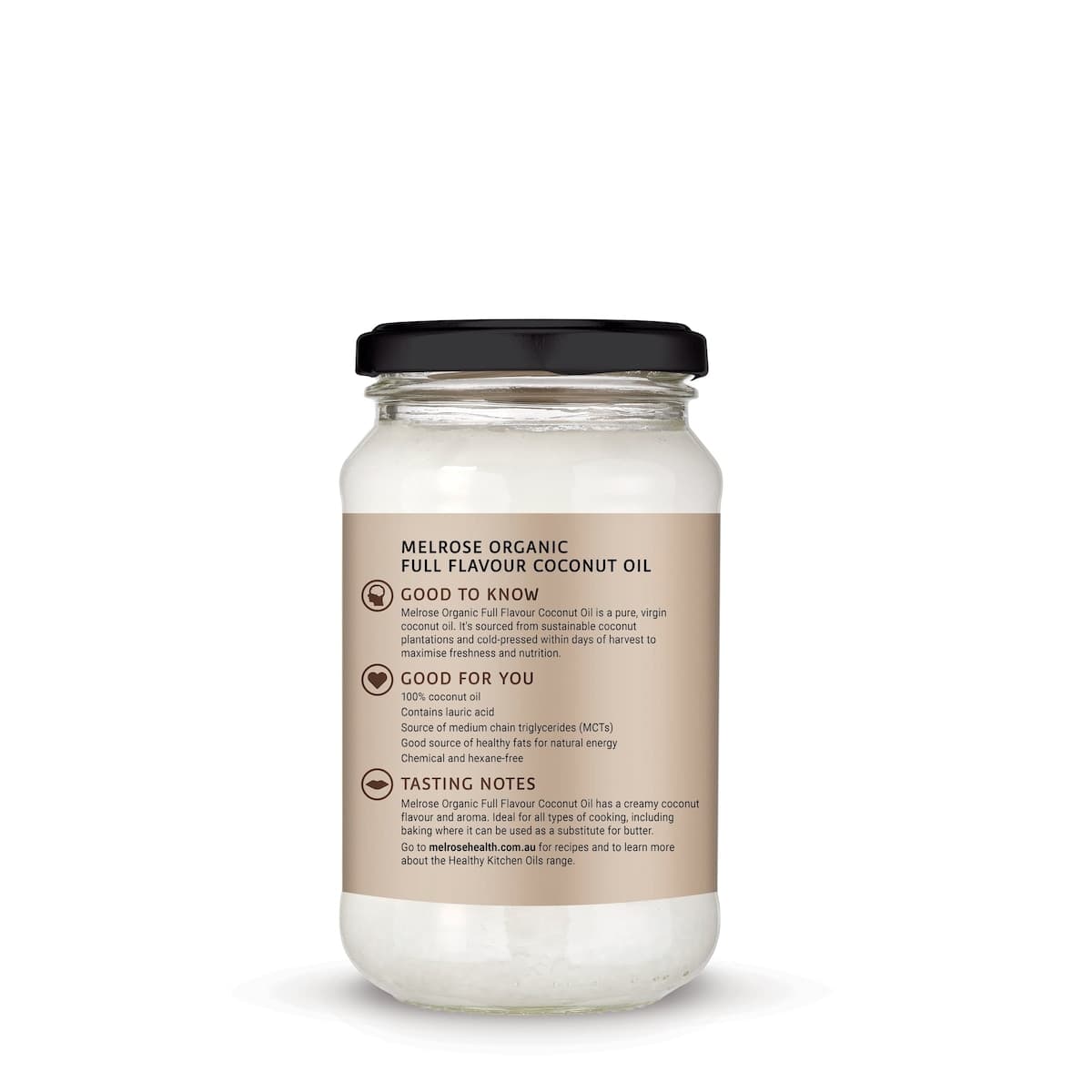 Thumbnail Melrose Organic Full Flavour Coconut Oil 325Ml