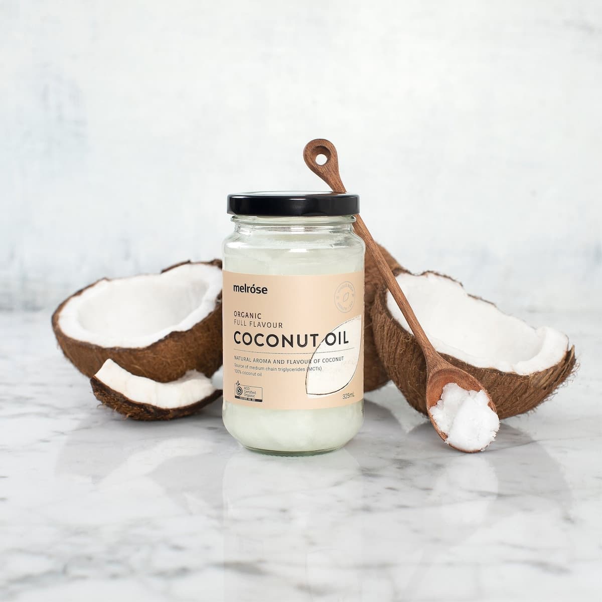 Thumbnail Melrose Organic Full Flavour Coconut Oil 325Ml