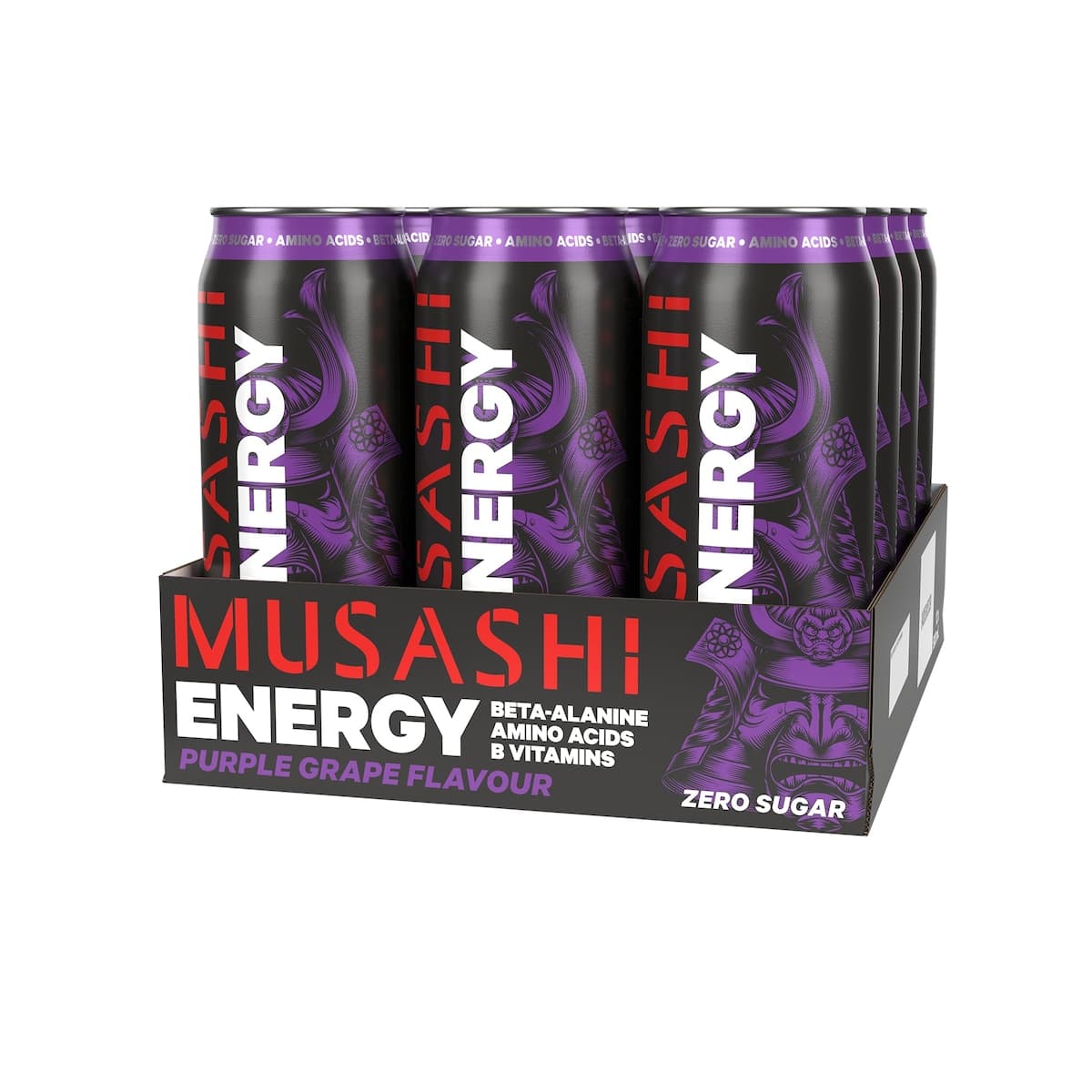 Thumbnail Musashi Energy Purple Grape 12 x 500ml