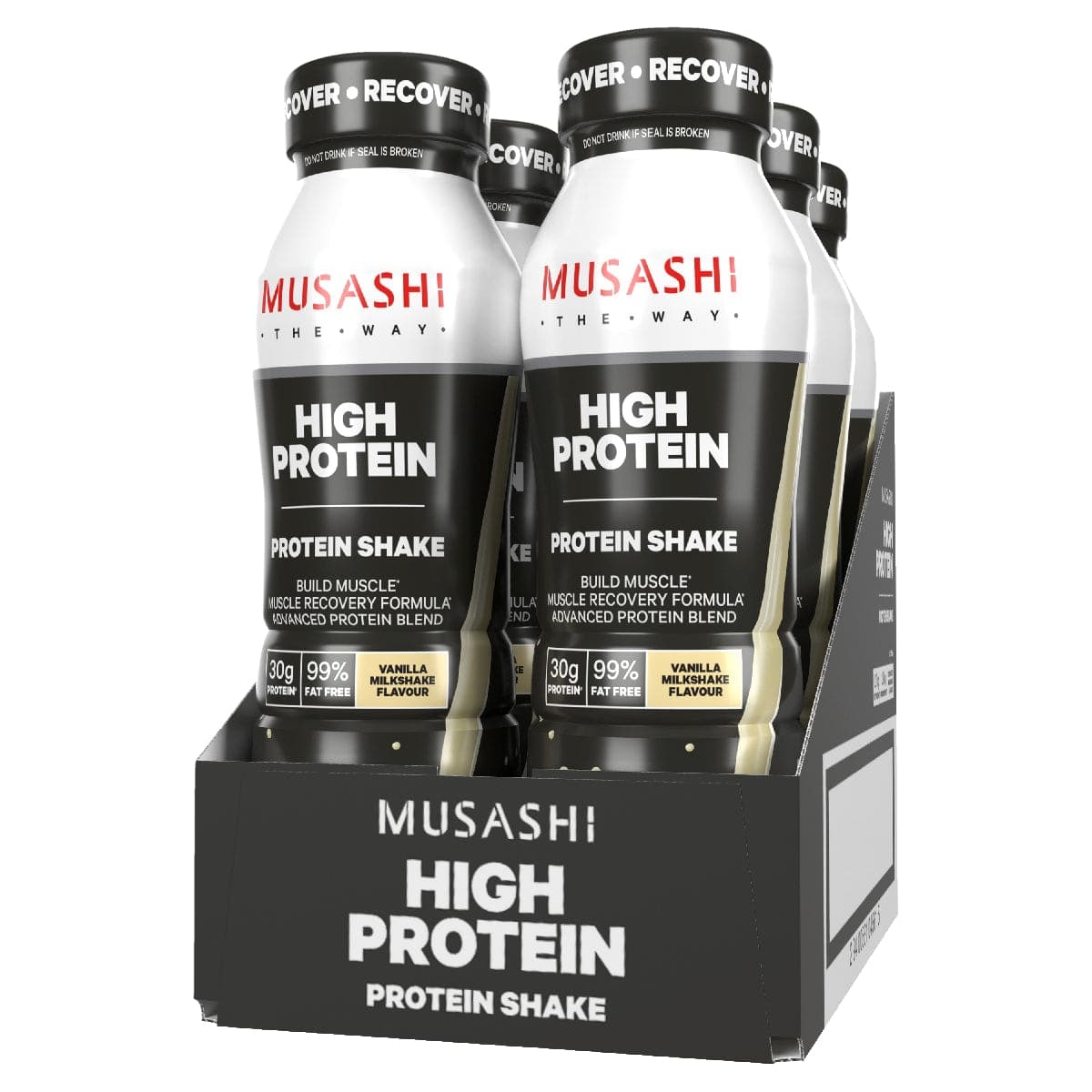 Thumbnail Musashi High Protein Shake Vanilla 6 x 375ml
