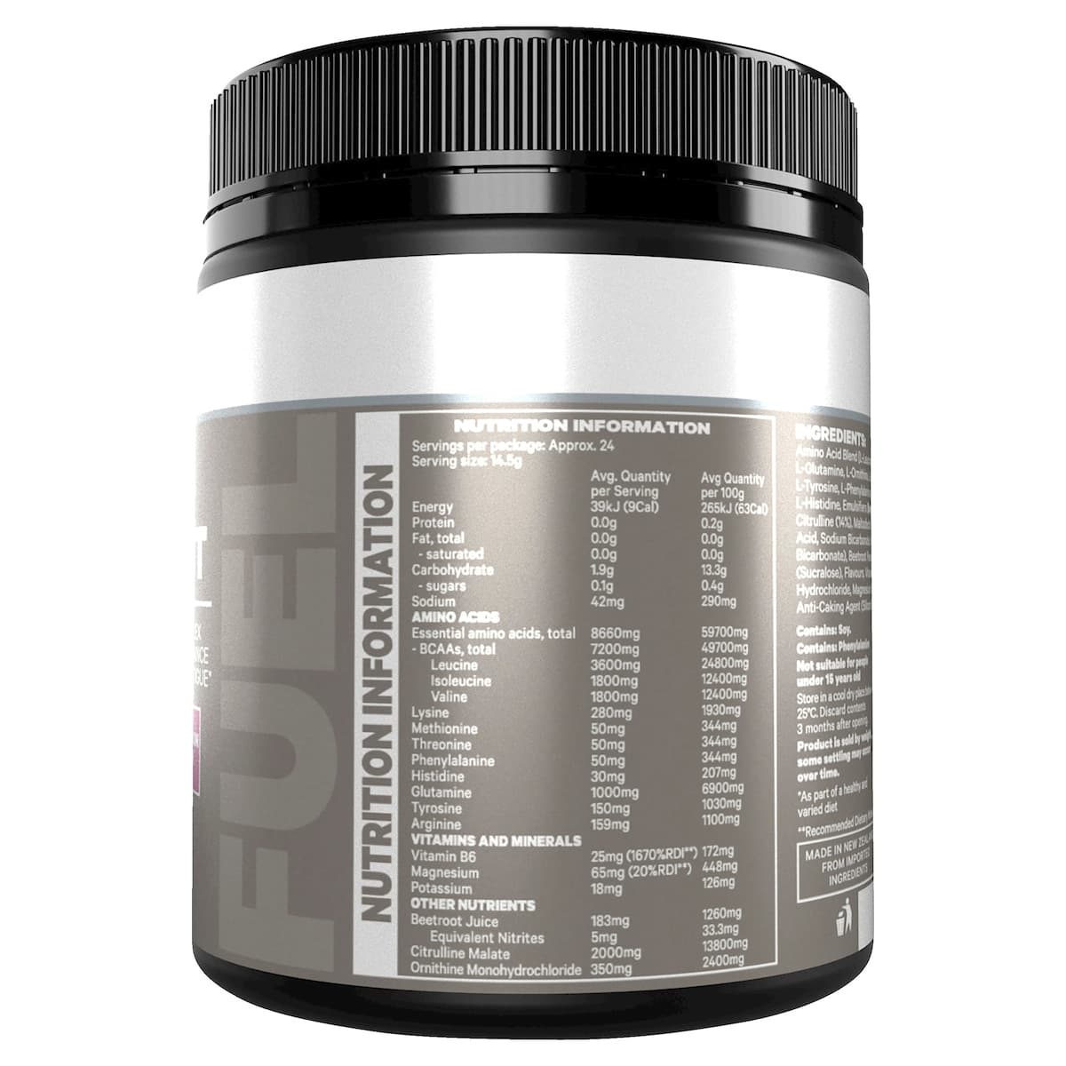 Thumbnail Musashi Intra Workout Watermelon 350g