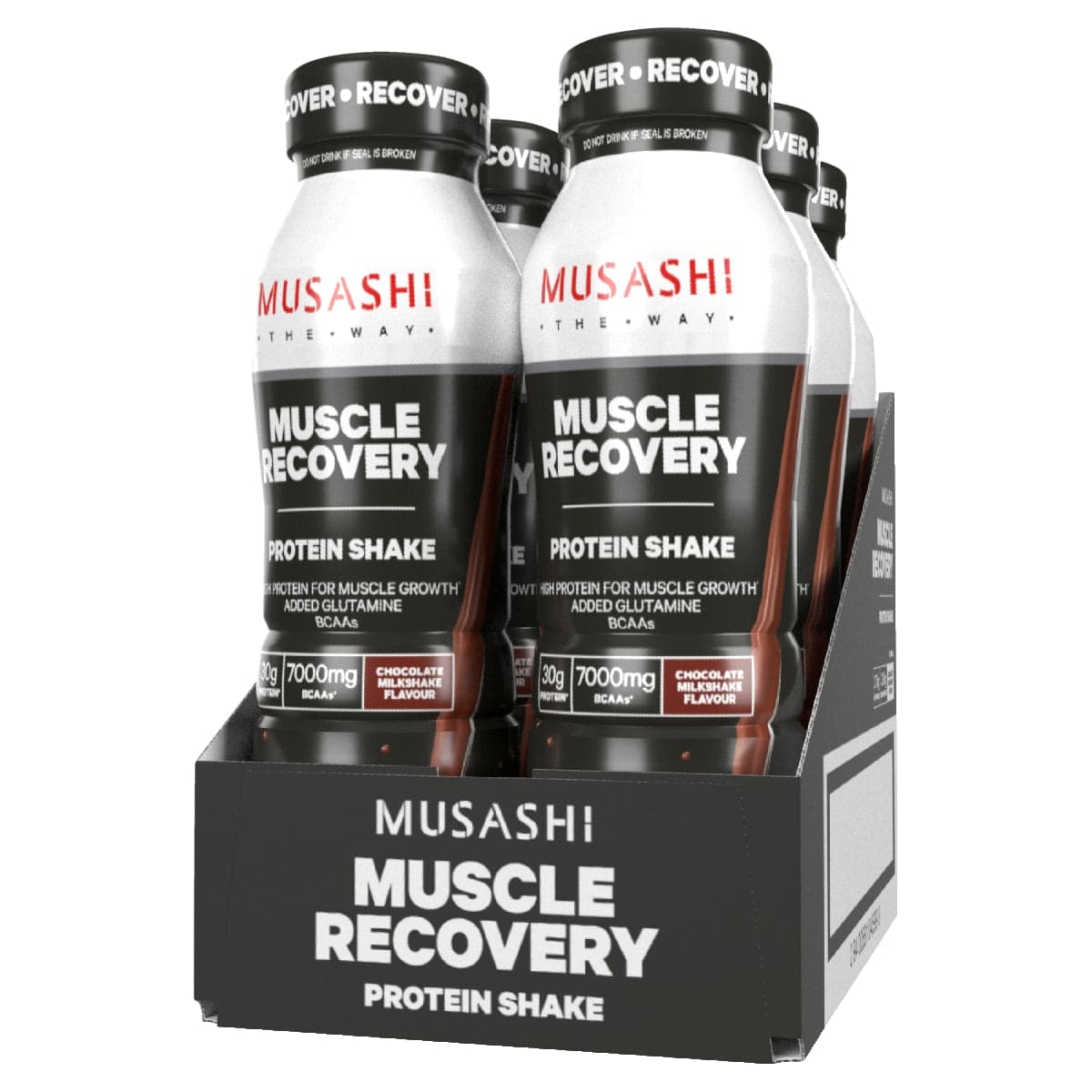 Thumbnail Musashi Muscle Recovery Protein Shake Chocolate 6 x 375ml