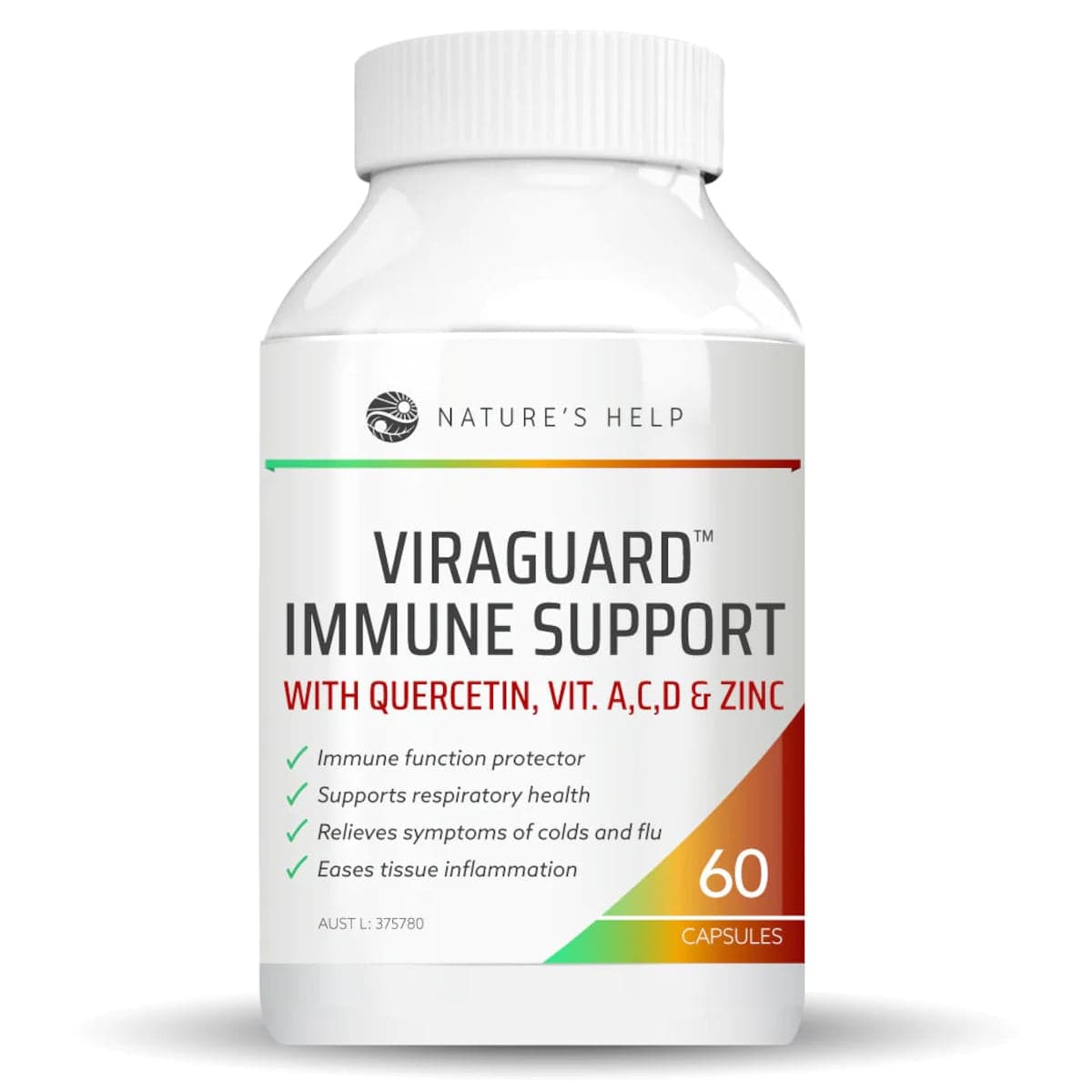 Thumbnail Nature's Help Viraguard Immune Support with Quercetin 60 Capsules