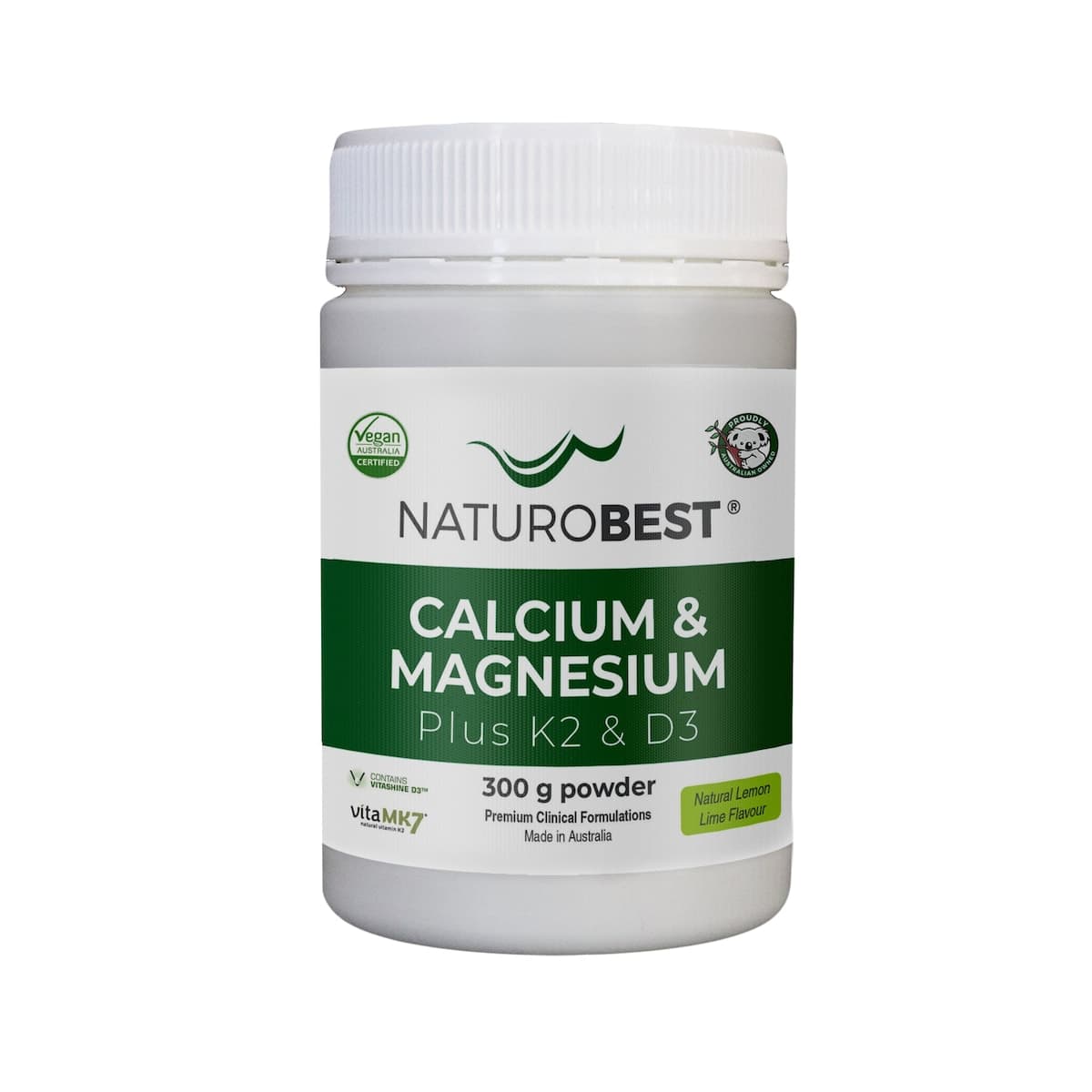 Thumbnail NaturoBest Calcium & Magnesium Plus K2 & D3 300g