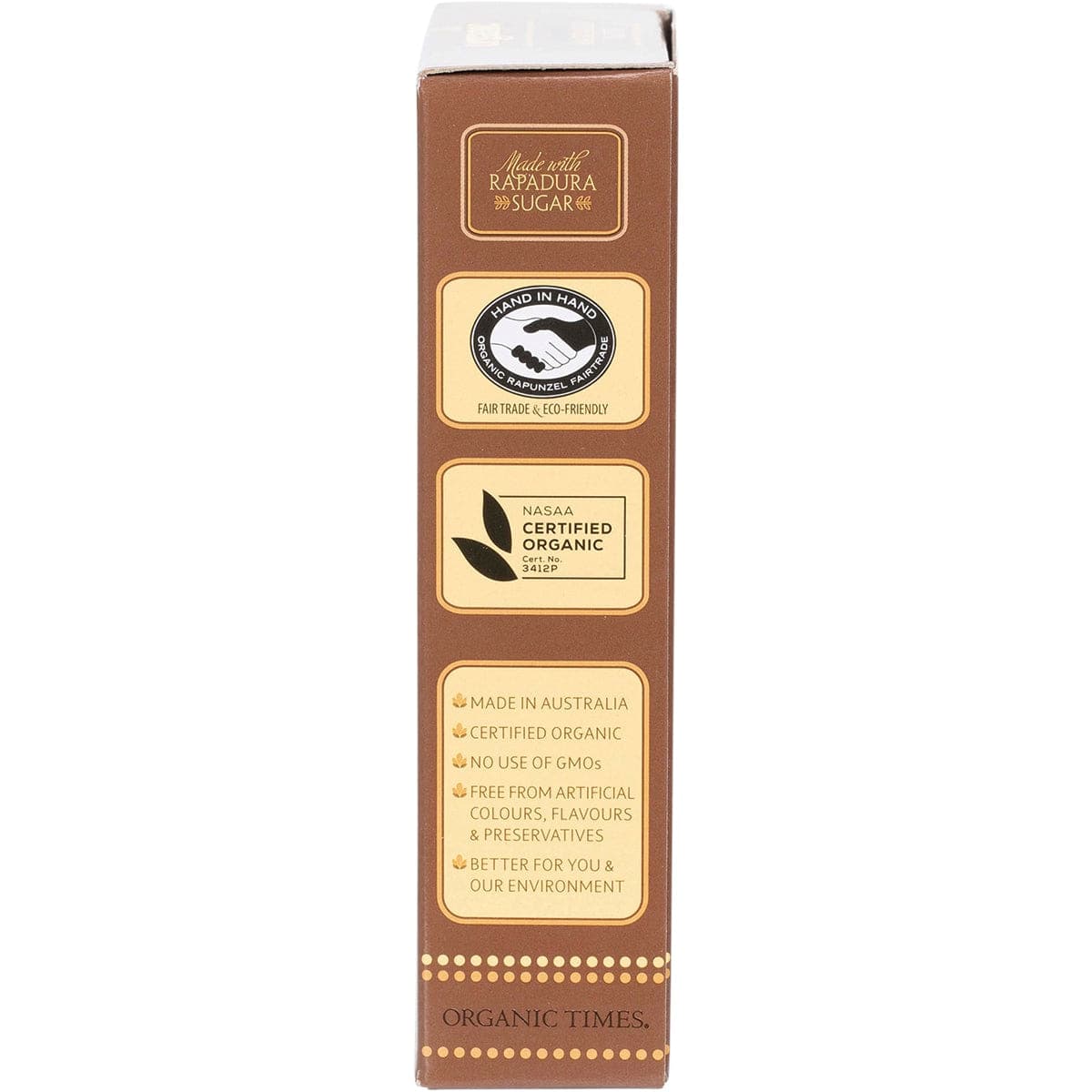Thumbnail Organic Times Dark Chocolate Macadamia Nuts 150g