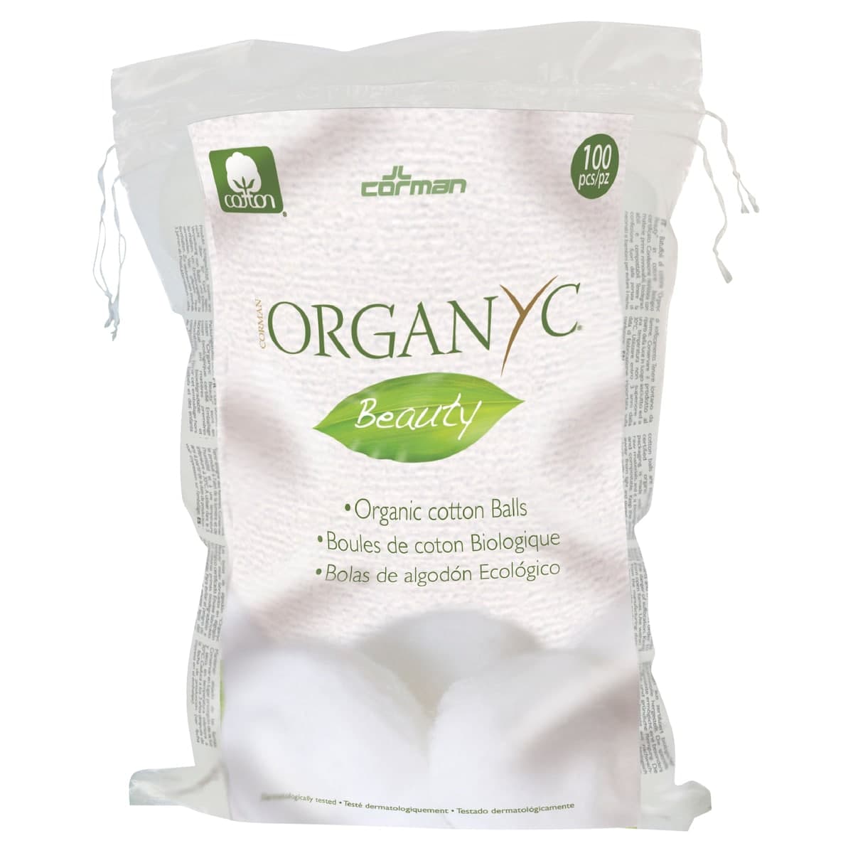 Thumbnail Organyc Beauty Cotton Balls 100 Pack