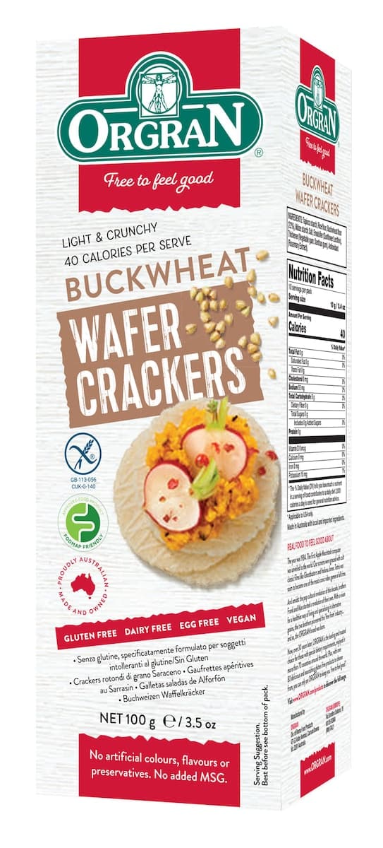 Thumbnail Orgran Buckwheat Wafer Crackers 100g