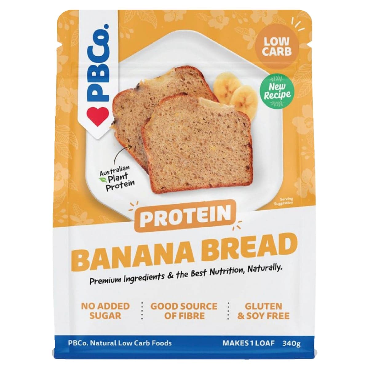 Thumbnail Pbco. Plant Protein Banana Bread Mix 340g