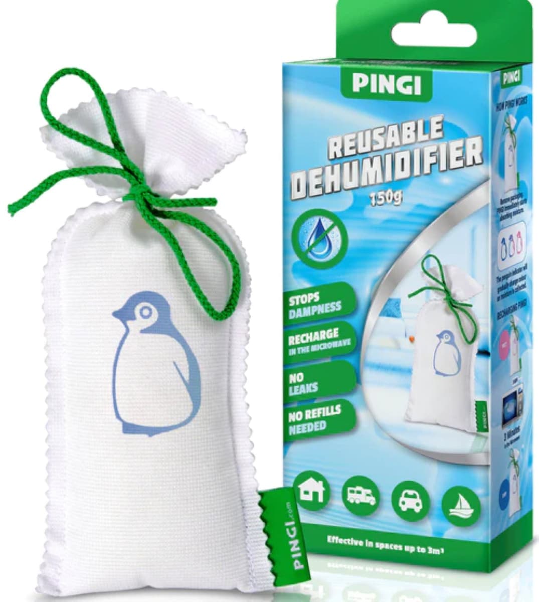 Thumbnail Pingi Reusable Dehumidifier 150g