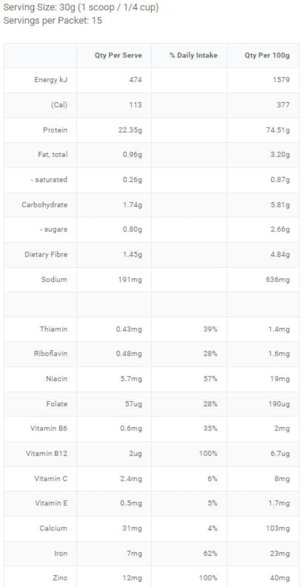 Thumbnail Proganics Organic Plant Protein Plus - Vanilla 450g