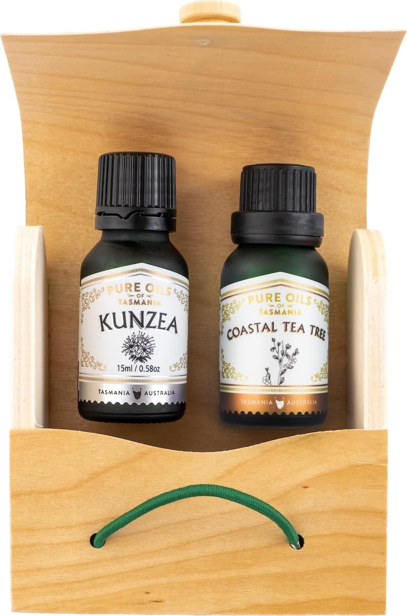 Thumbnail Pure Oils of Tasmania Double Pure Oil Gift Set - Kunzea + Coastal Tea Tree