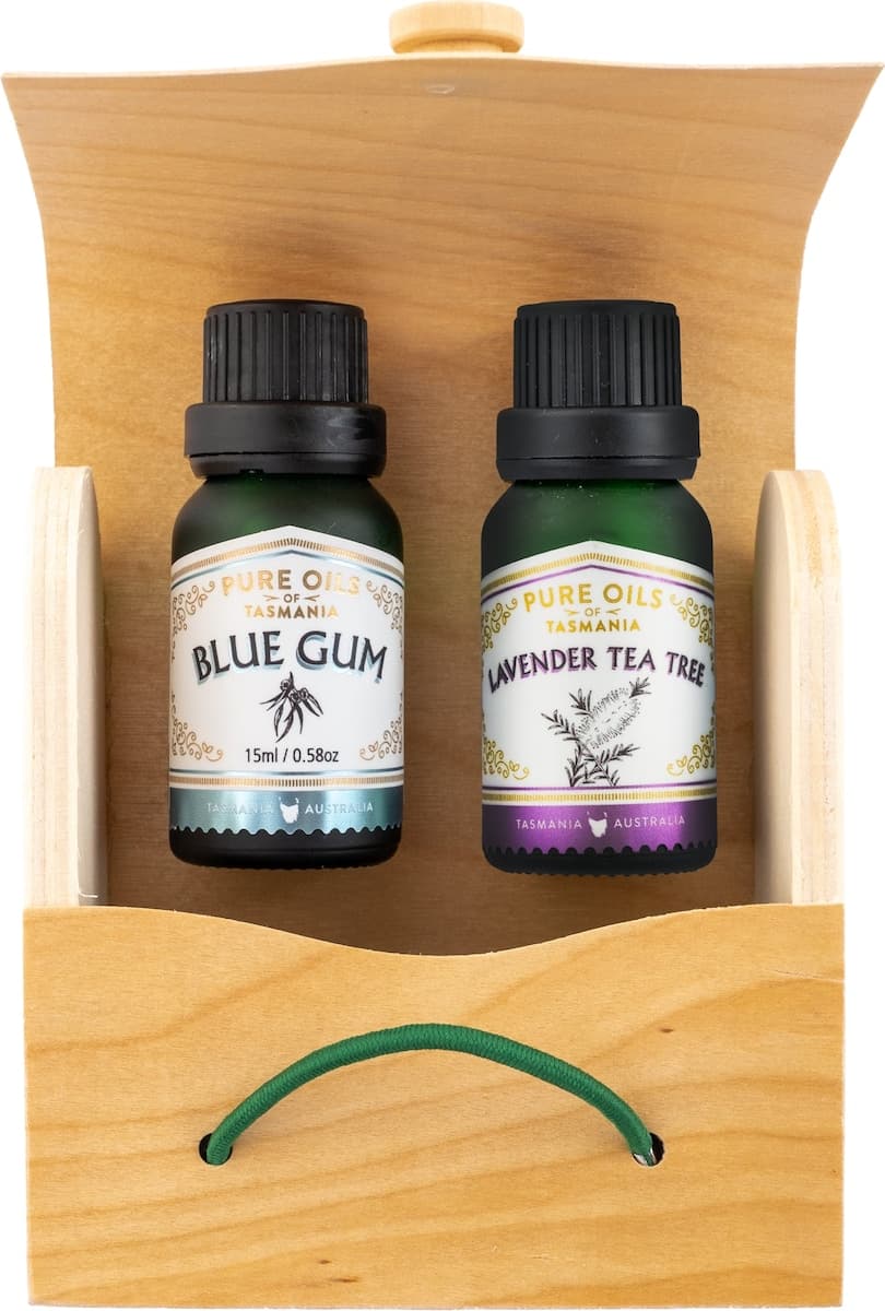 Thumbnail Pure Oils of Tasmania Double Pure Oil Gift Set Blue Gum + Lavender Tea Tree