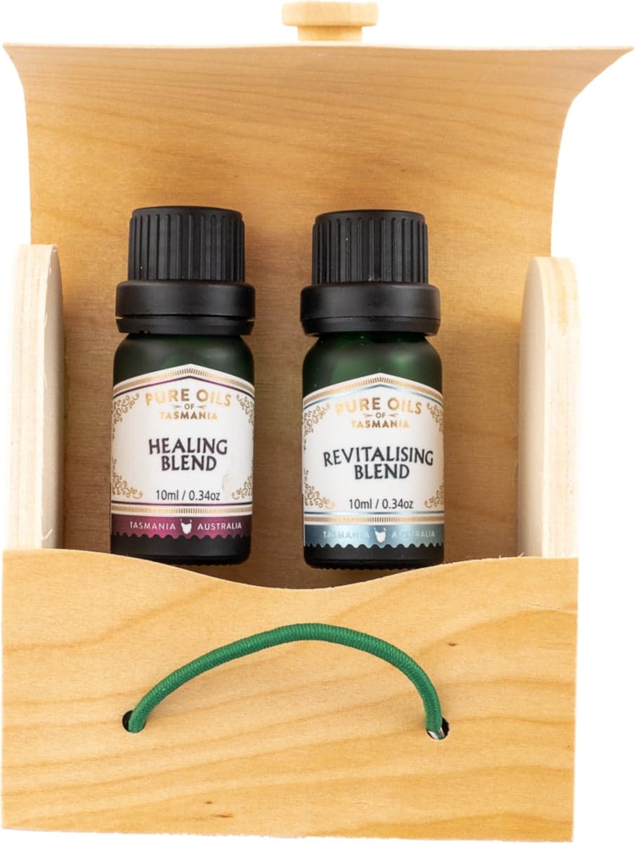 Thumbnail Pure Oils of Tasmania Healing and Revitalizing Oils Double Set 20ml