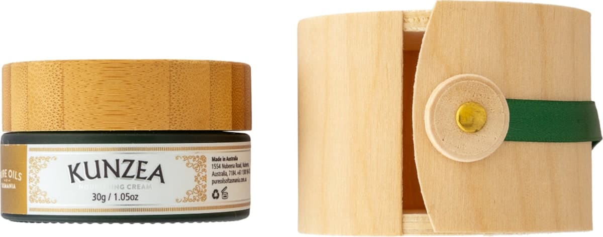 Thumbnail Pure Oils of Tasmania Kunzea Nourishing Cream in Bamboo Box 30ml