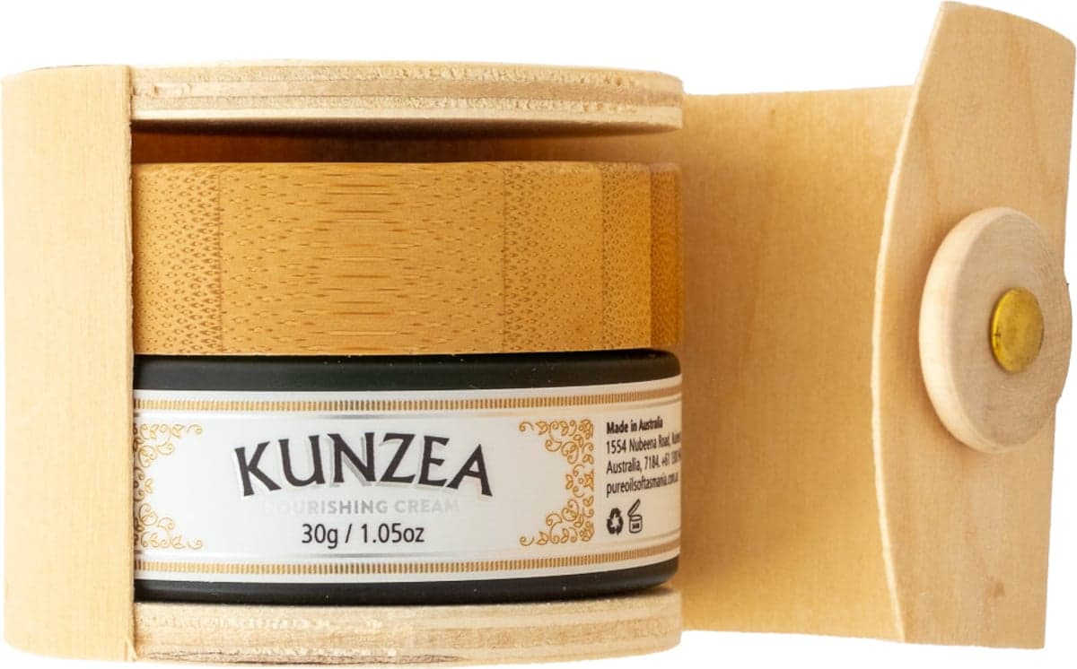 Thumbnail Pure Oils of Tasmania Kunzea Nourishing Cream in Bamboo Box 30ml