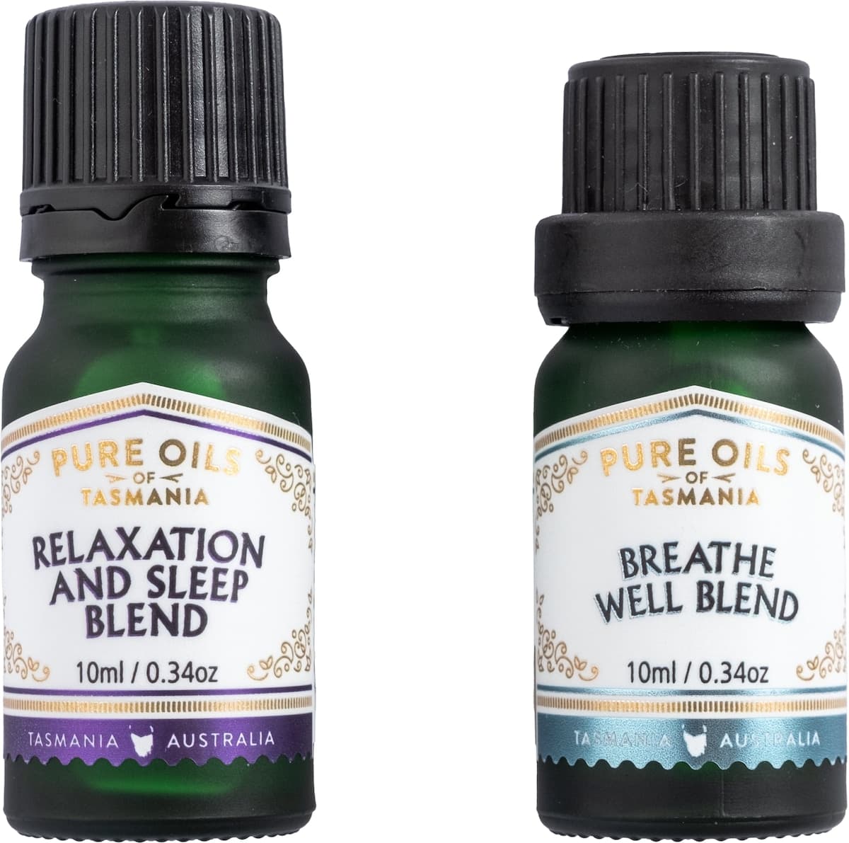 Thumbnail Pure Oils of Tasmania Sleep and Breathe Well Oils Double Set 20ml