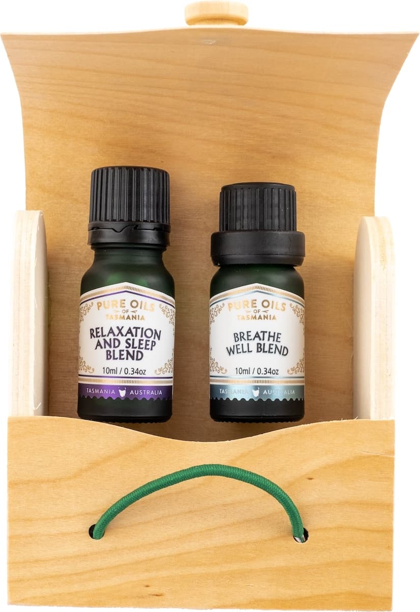 Thumbnail Pure Oils of Tasmania Sleep and Breathe Well Oils Double Set 20ml