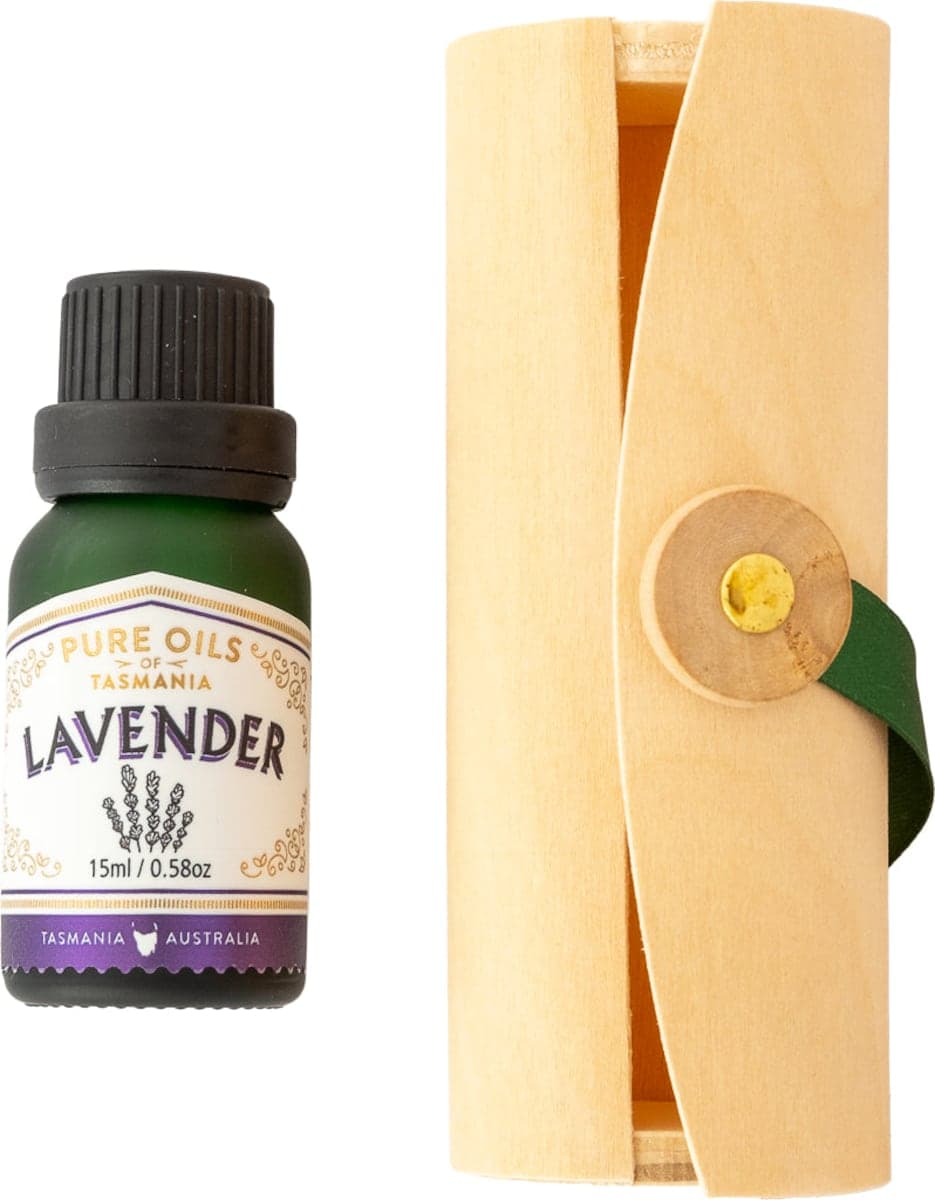 Thumbnail Pure Oils of Tasmania Pure Tasmanian Lavender Oil in Bamboo Box 15ml