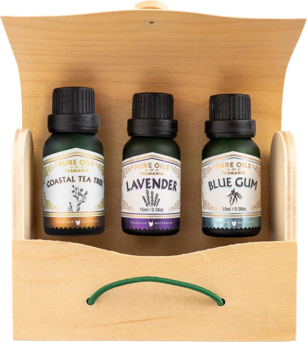 Thumbnail Pure Oils of Tasmania Triple Pure Oil Gift Set Blue Gum Lavender + Tea Tree