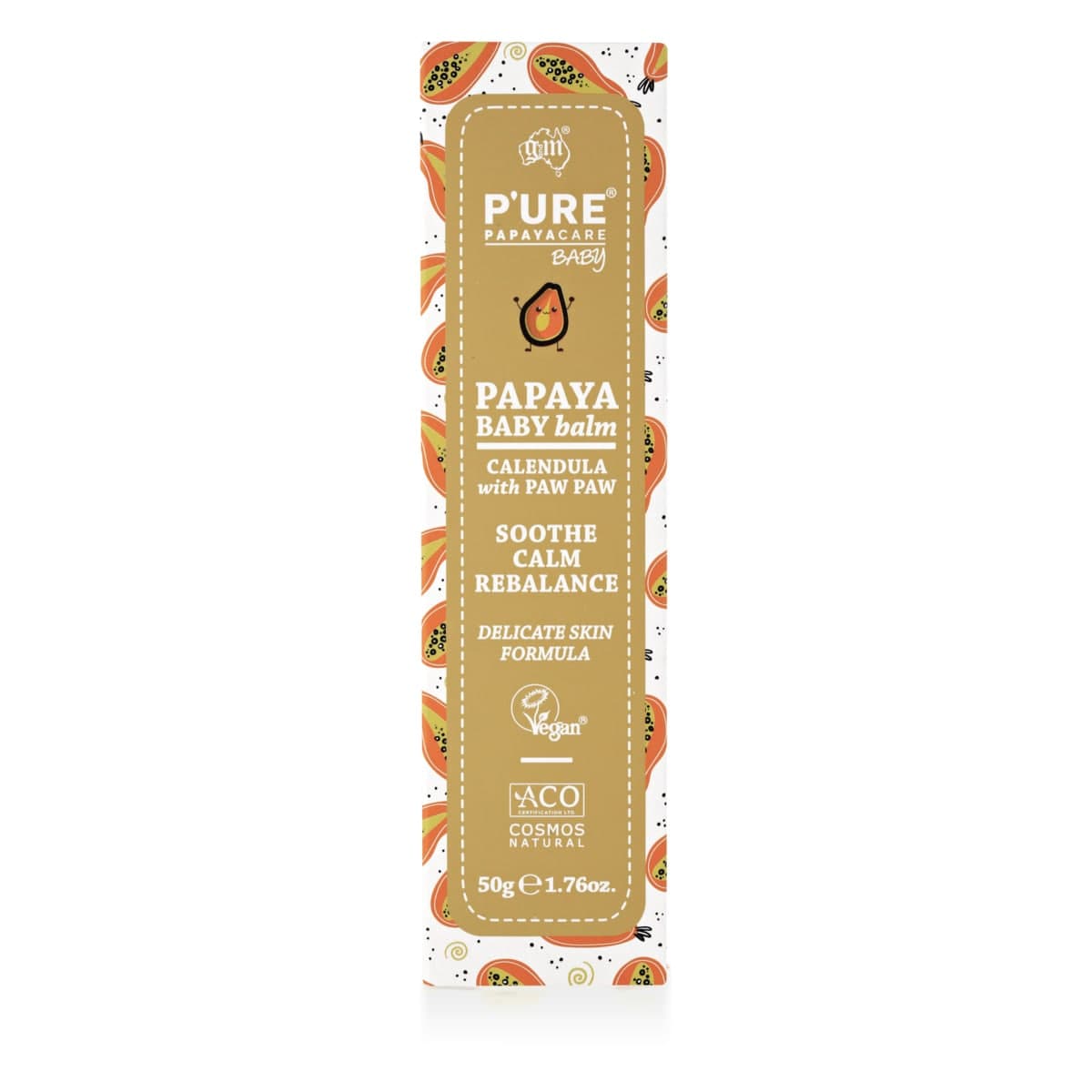 Thumbnail P'ure Papayacare Papaya Baby Balm 50g