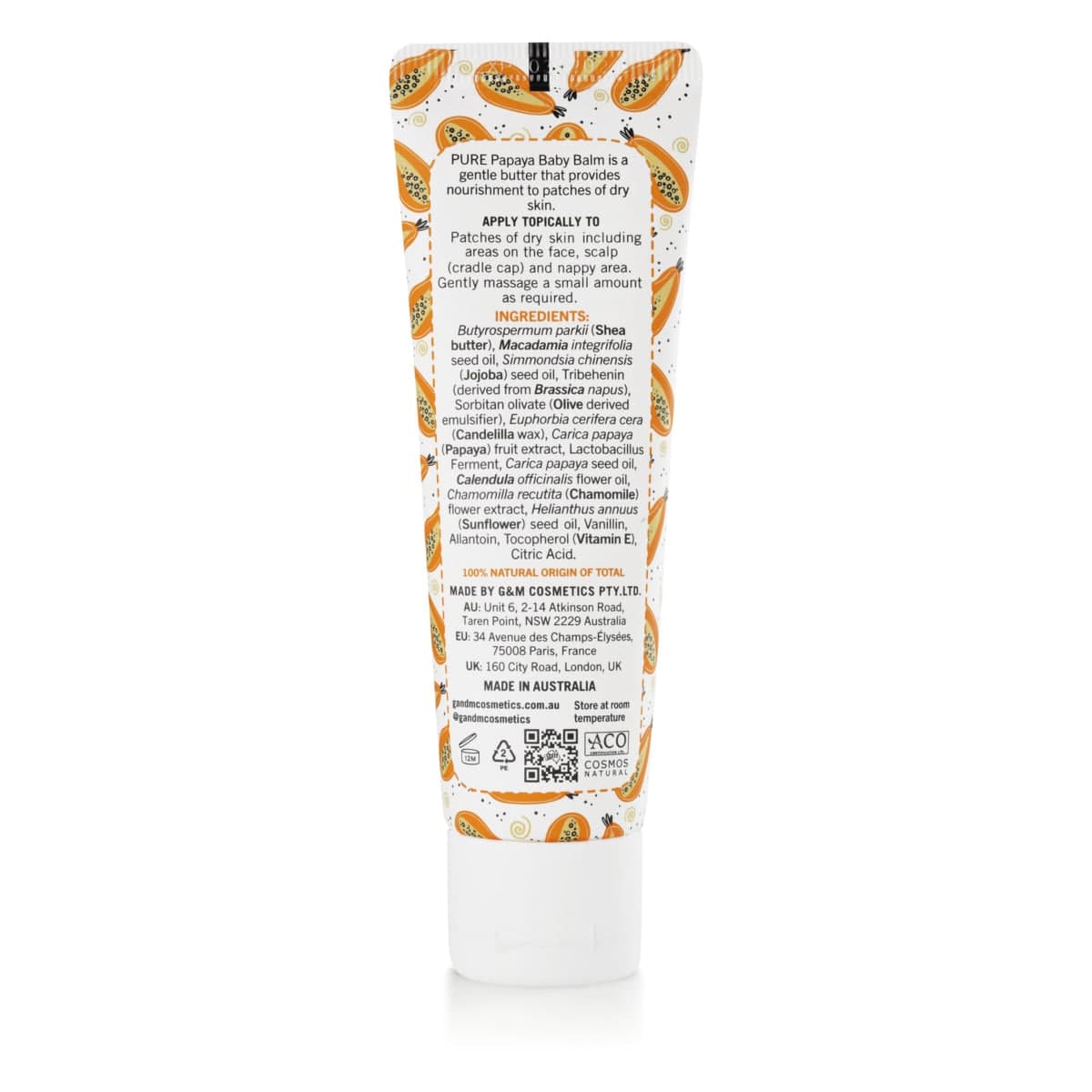 Thumbnail P'ure Papayacare Papaya Baby Balm 50g