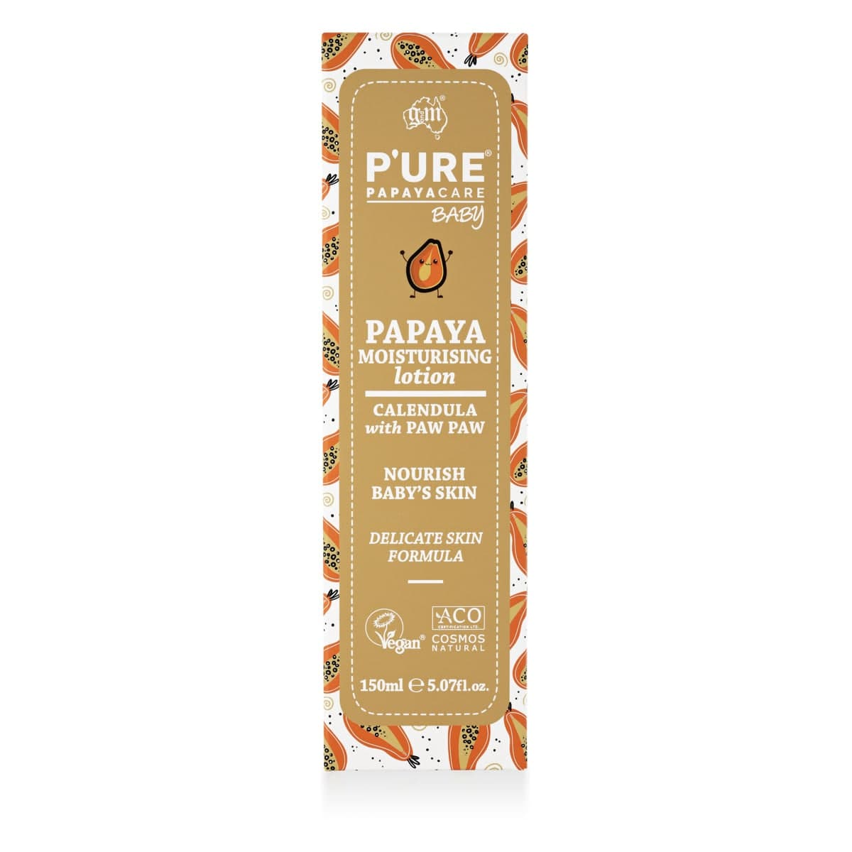 Thumbnail P'ure Papayacare Papaya Baby Moisturising Lotion 150ml