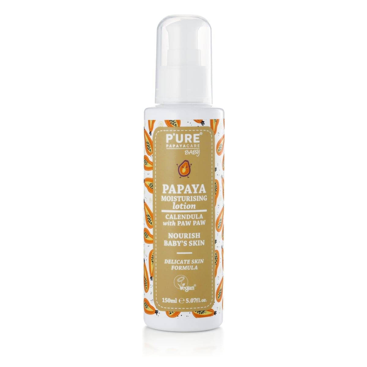 Thumbnail P'ure Papayacare Papaya Baby Moisturising Lotion 150ml