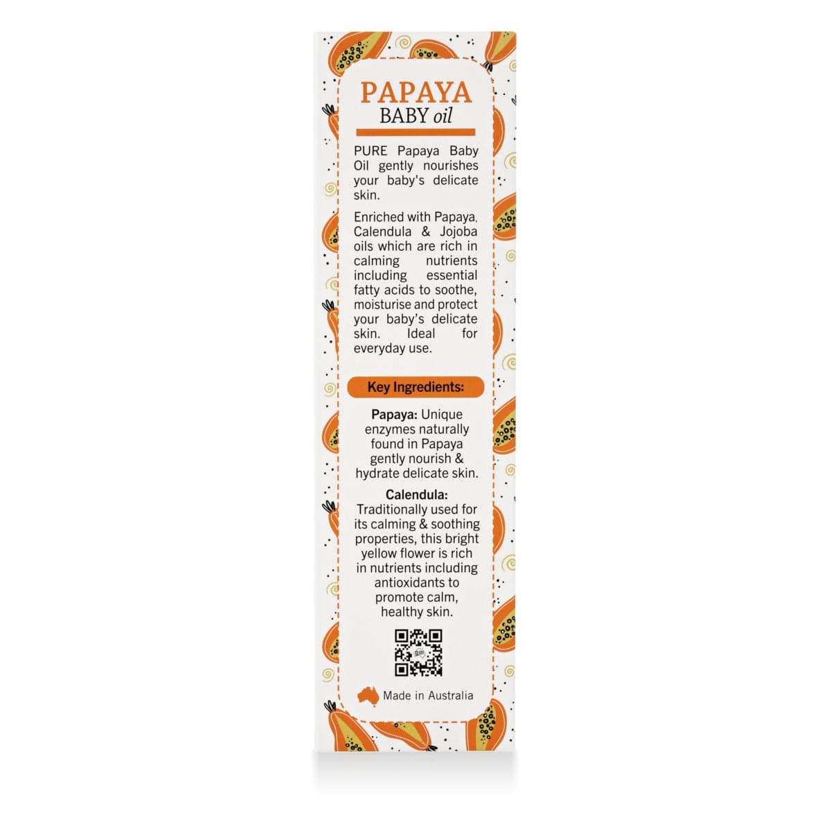 Thumbnail P'ure Papayacare Papaya Baby Oil 125ml