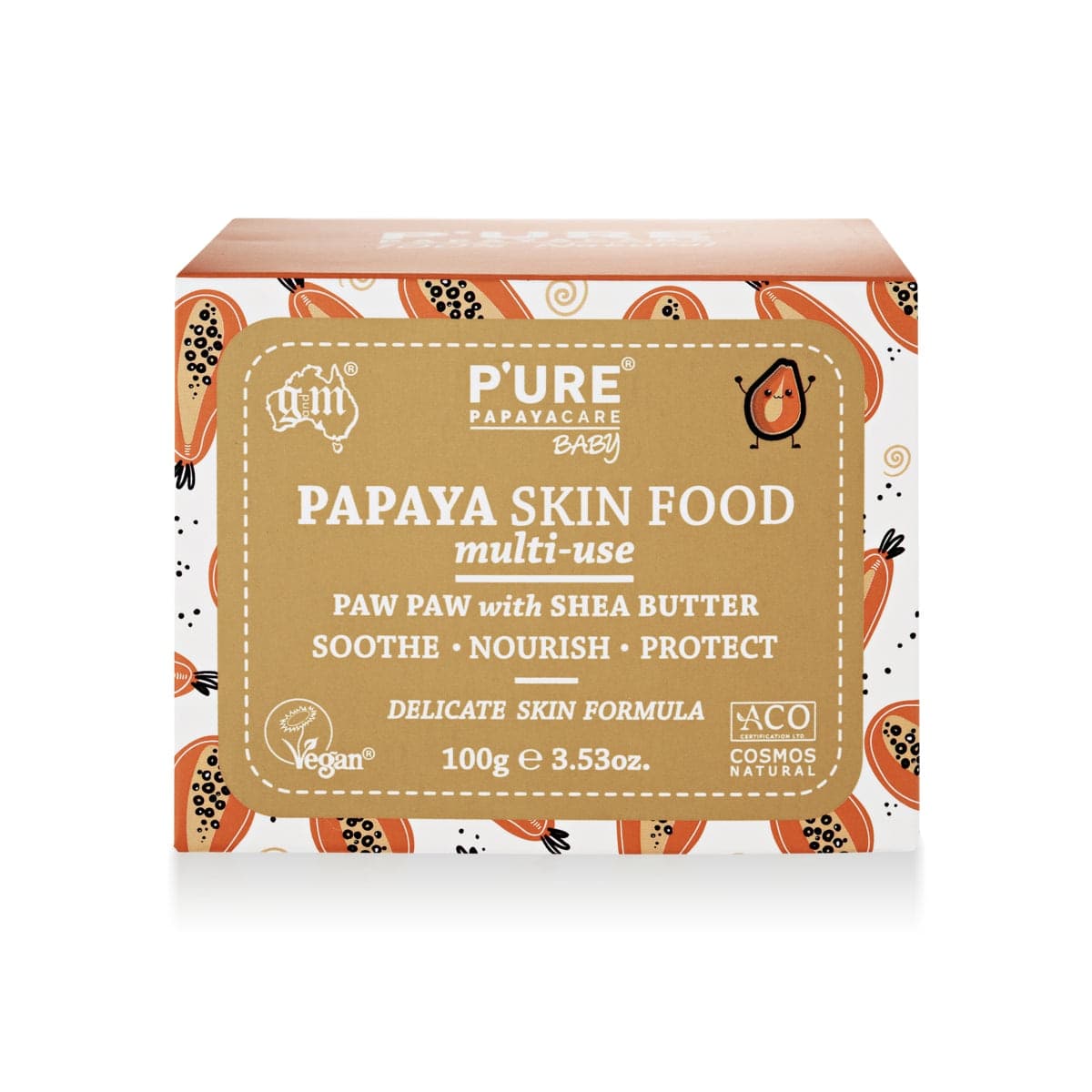 Thumbnail P'ure Papayacare Papaya Baby Skin Food 100g