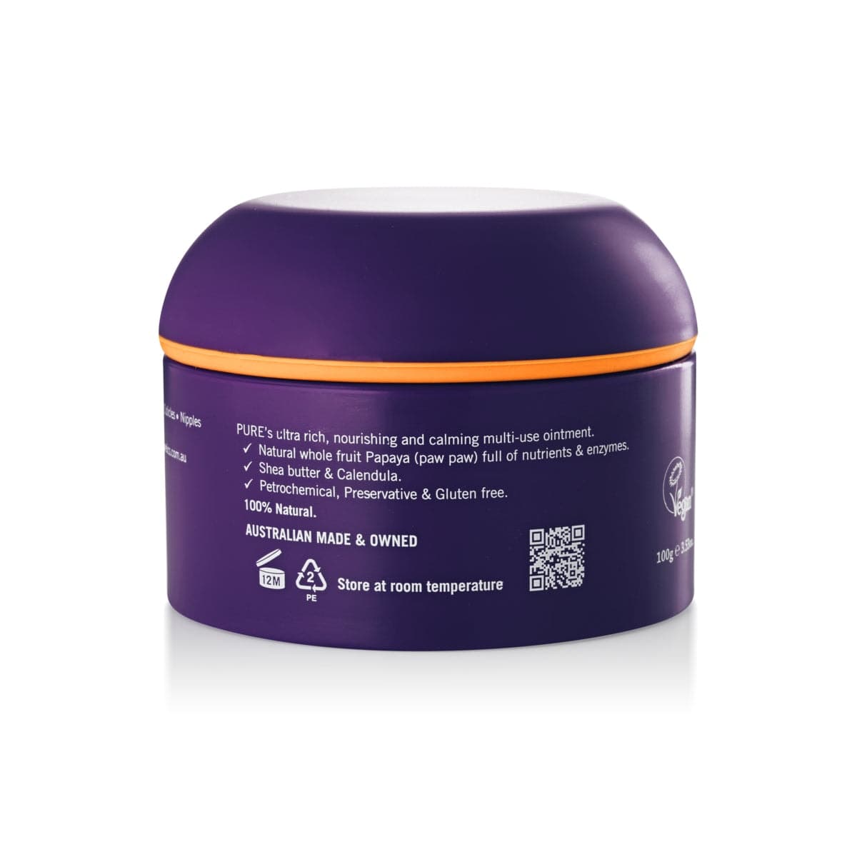 Thumbnail P'ure Papayacare Papaya Balm Multi-Task 100g
