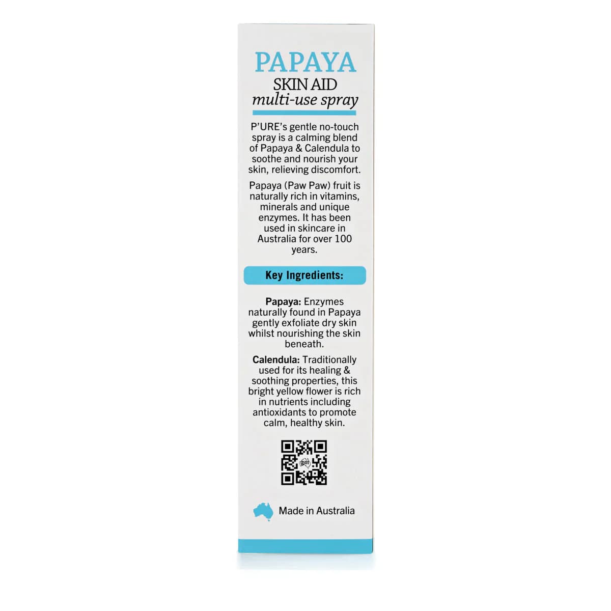 Thumbnail P'ure Papayacare Papaya Skin Aid Spray 80ml