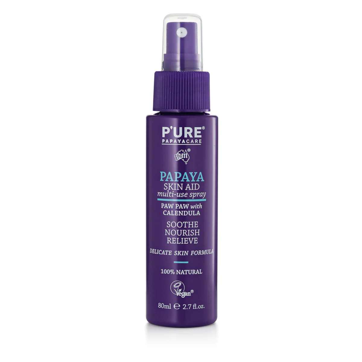 Thumbnail P'ure Papayacare Papaya Skin Aid Spray 80ml